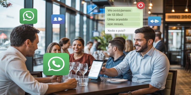 WhatsApp para Restaurantes: Reserva e Espera com Inteligência